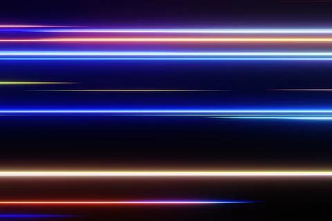 Abstract technology light trial high speed digital network background 3D rend Stock Illustration