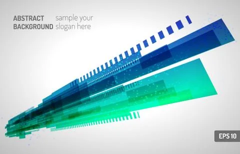 Abstract technology lines Illustrazione stock