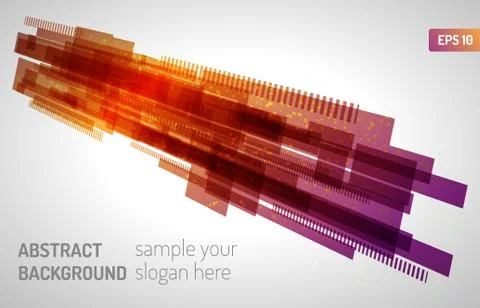 Abstract technology lines Stock Illustration