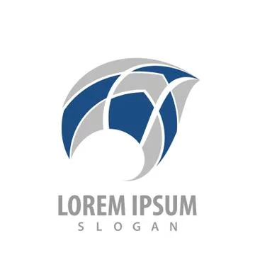 Abstract  technology logo concept design. Symbol graphic template element vec Stock Illustration