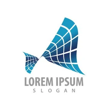 Abstract  technology logo concept design. Symbol graphic template element vec Illustrazione stock