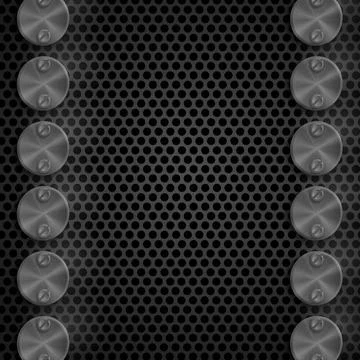 Abstract Technology Metal Texture Button. Abstract Technology Metal Textur... Stock Photos