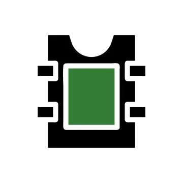 Abstract Technology Microchip Graphic Illustration Stock Illustration