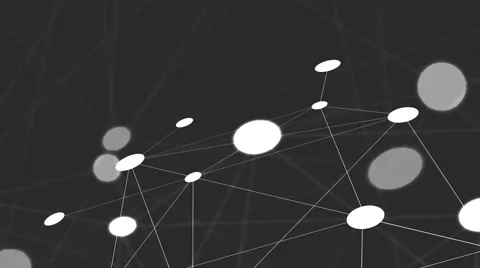 Abstract technology network animation background Stock-Footage 46194535