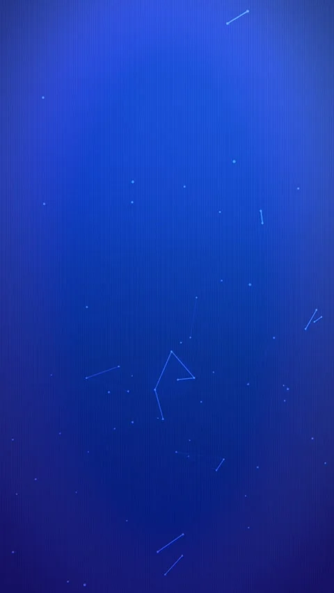 Abstract technology network connections on blue background Stock Footage 329038797