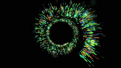 Abstract technology particle background. Stock Footage 218276565