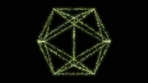 Abstract technology particle background, Light streak. Stock Footage 219215819