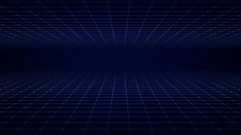 Abstract technology perspective grid background. Stock Footage 169360415