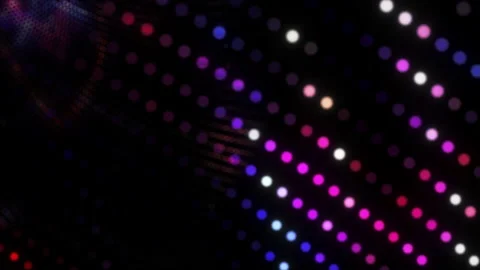 Abstract technology pink blue digital neon dots motion Stock Footage 157531630