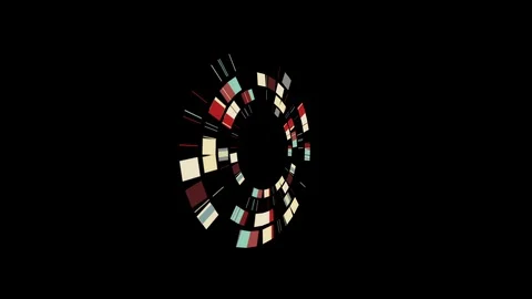 Abstract Technology Portal Stock-Footage 116176028