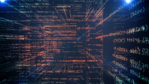 Abstract technology programming code background Stock Footage 147734181