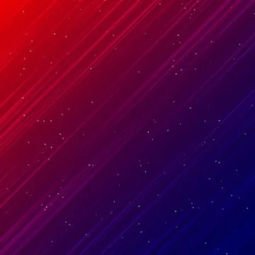 Abstract technology red and blue laser rays light and lighting effects diagon Illustrazione stock