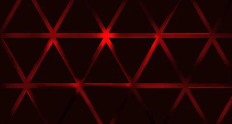 Abstract technology red black triangles background Иллюстрация