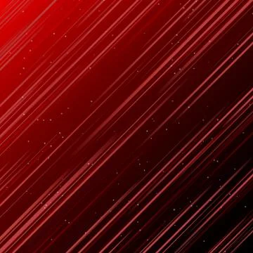 Abstract technology red laser rays light and lighting effects diagonally on d Illustrazione stock