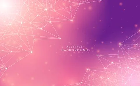 Abstract technology science background concept beautiful colorful connection  Stock Illustration