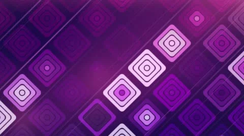 Abstract technology squares loop Stock Footage 12306454