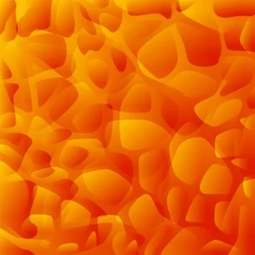 Abstract technology strips orange background Stock Illustration