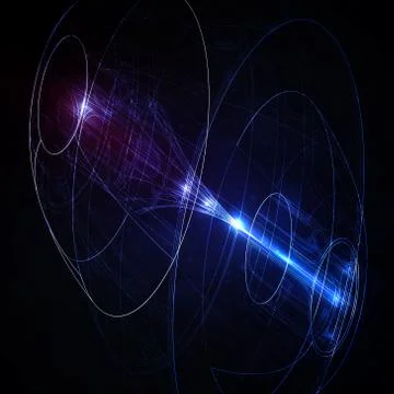 Abstract technology, technical drawing Stockillustratie