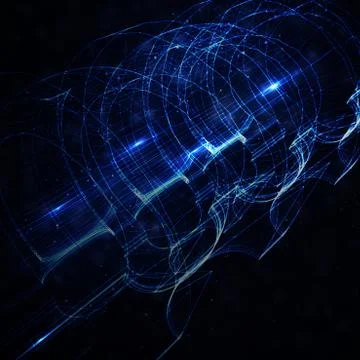 Abstract technology, technical drawing Stock Illustration