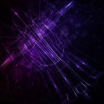 Abstract technology, technical drawing Stock Illustration