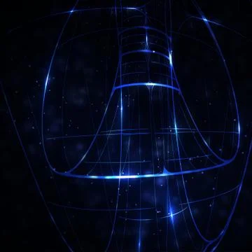 Abstract technology, technical drawing Illustrazione stock