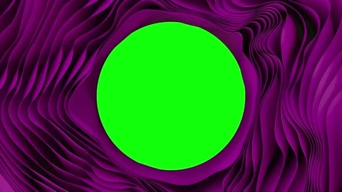 Abstract technology themed animation with undulating waves. Stock Footage 156968370