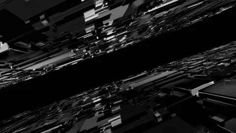 Abstract Technology Tunnel 3D animation Seamless Loop Stock Footage 117239950