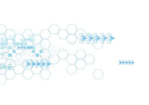 Abstract technology vector background with arrows Abstract technology vect... Stock Photos