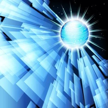 Abstract technology vector background. eps 10. Stock Illustration