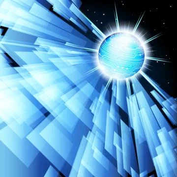 Abstract technology vector background. eps 10. Stock Illustration