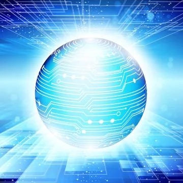 Abstract technology vector background. eps 10. Stock Illustration