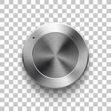 Abstract Technology Volume Knob Stock Illustration