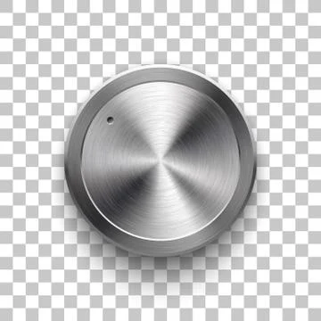 Abstract Technology Volume Knob Stock Illustration