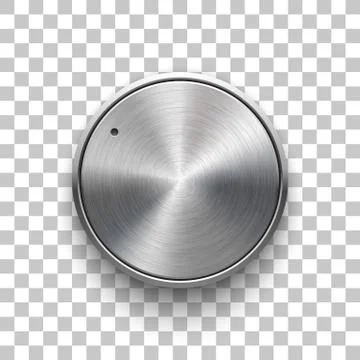 Abstract Technology Volume Knob Stock Illustration