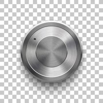 Abstract Technology Volume Knob Stock Illustration