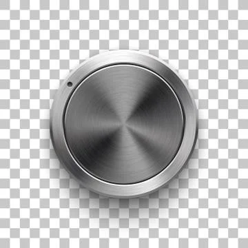 Abstract Technology Volume Knob Stock Illustration