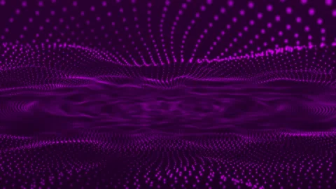 Abstract technology wave. Abstract morphing background Vídeo Stock 236690692