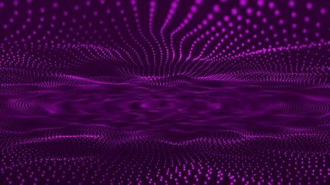 Abstract technology wave. Abstract morphing background. Futuristic science .. Illustration