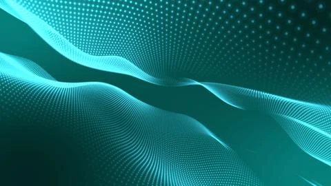 Abstract technology wave. Abstract Trapcode Form  background. 스톡 일러스트