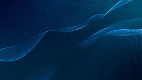 Abstract technology wave background concept. Stock Illustration