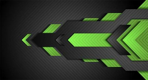 Abstract techology arrows geometric background Stock Illustration