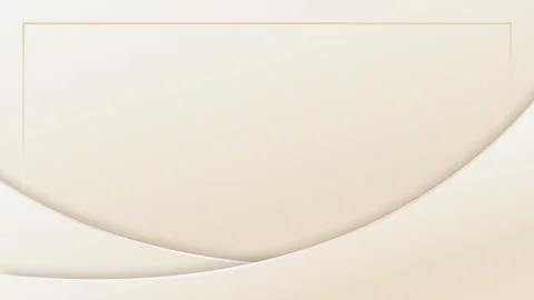 Abstract template 3D elegant white curved shape with decoration frame on clea Stock Illustration