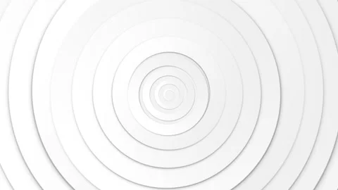 Abstract template with animation of white circular waves Stock Footage 147547928