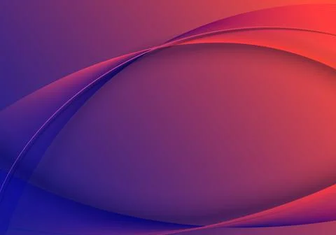 Abstract template background vibrant gradient color flow Stock Illustration