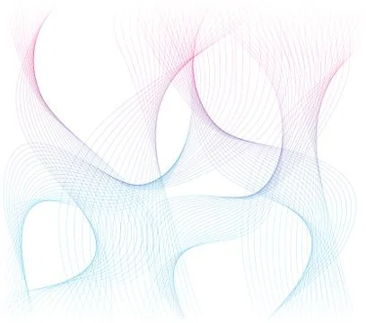 Abstract template background with wave Stock Illustration