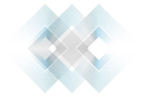 Abstract template background  on white space with dots shape decoration. Stock Illustration