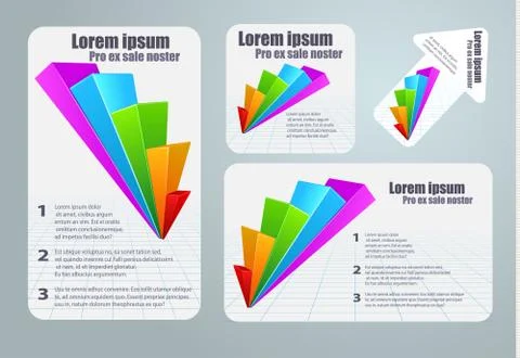 Abstract template brochure for design Stock Illustration