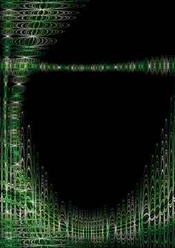 Abstract template with copy space, vector illustration Stock Illustration