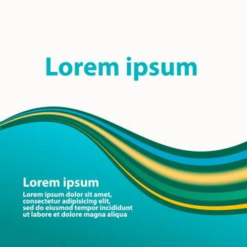 Abstract template design background Stock-Illustration