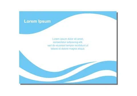 Abstract Template Design Stock Illustration
